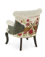 Image 3 of 4: Haute House Cream Peacock Chair