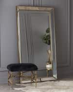 Image 5 of 5: Aldina Beaded Floor Mirror, 79"T