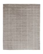 Image 3 of 3: Exquisite Rugs Diona Greek Key Rug, 10' x 14'