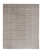 Image 3 of 4: Exquisite Rugs Diona Greek Key Rug, 6' x 9'