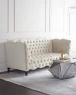 Image 1 of 3: Haute House Cassie Tufted Sofa