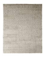 Image 1 of 3: Exquisite Rugs Jay Greek Key Rug, 6' x 9'