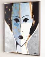 Image 2 of 2: RFA Fine Art "Madame X Blue" Giclee on Canvas Wall Art