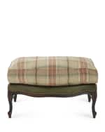 Image 2 of 2: Old Hickory Tannery Gideon Bergere Ottoman