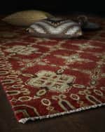 Image 3 of 3: Augustus Hand Knotted Rug, 4' x 6'
