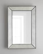 Image 1 of 3: Beaded Wall Mirror, 24"W