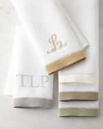Image 1 of 5: Sferra Guest Towels, 2-Piece Set