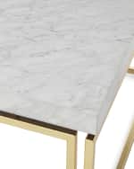 Image 4 of 6: John-Richard Collection Calabria Marble-Top Coffee Table