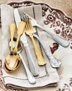 Image 2 of 5: Towle Silversmiths 90-Piece Gold-Plated Hotel Flatware Service