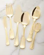 Image 3 of 5: Towle Silversmiths 90-Piece Gold-Plated Hotel Flatware Service