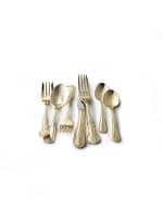 Image 4 of 5: Towle Silversmiths 90-Piece Gold-Plated Hotel Flatware Service