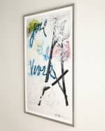 Image 3 of 3: RFA Fine Art "Paris" Abstract Giclee on Paper Wall Art
