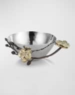 Image 1 of 2: Michael Aram Gold Orchid Nut Bowl