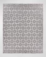 Image 7 of 7: Exquisite Rugs Silver Blocks Rug, 12' x 15'