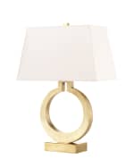 Image 3 of 3: Visual Comfort Signature Large Ring Table Lamp By Chapman & Myers