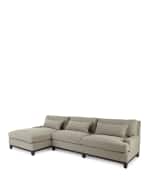 Image 2 of 5: Rena Left-Facing Sectional Sofa 129.5"