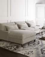 Image 1 of 5: Rena Left-Facing Sectional Sofa 129.5"
