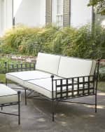 Image 1 of 5: Avery Neoclassical Outdoor Sofa