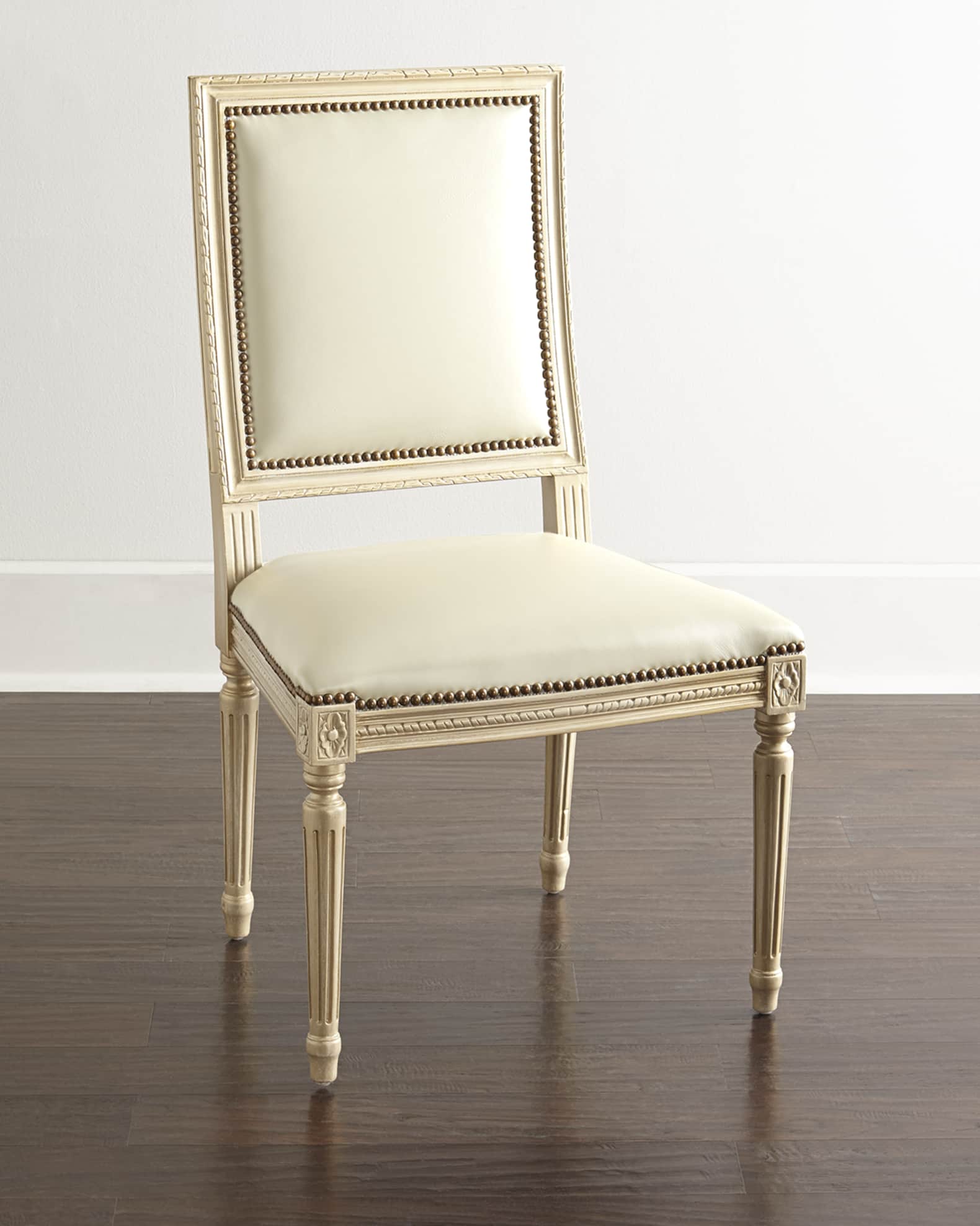 Massoud Ingram Leather Dining Chair, C8