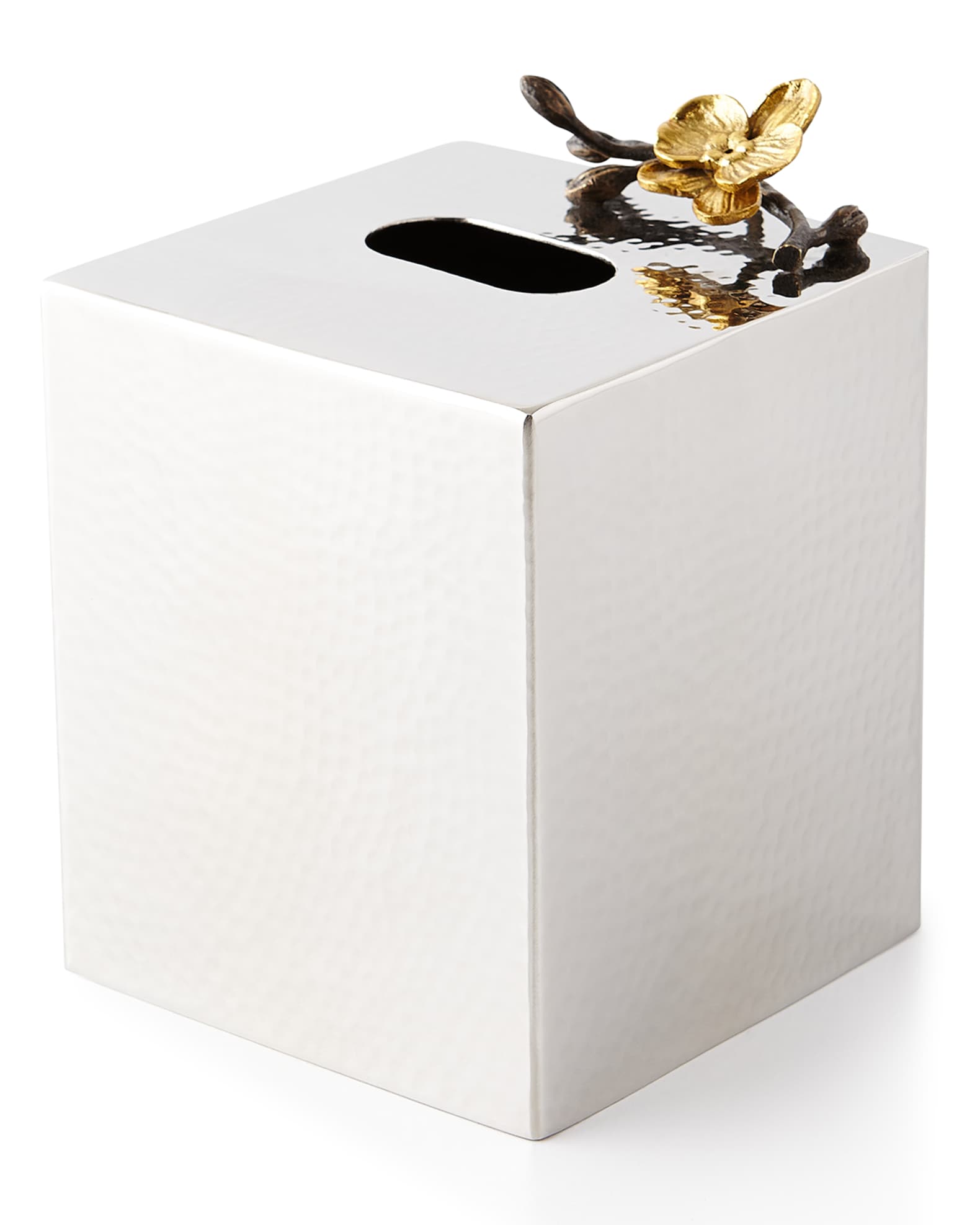 Michael Aram Gold Orchid Tissue Box Cover