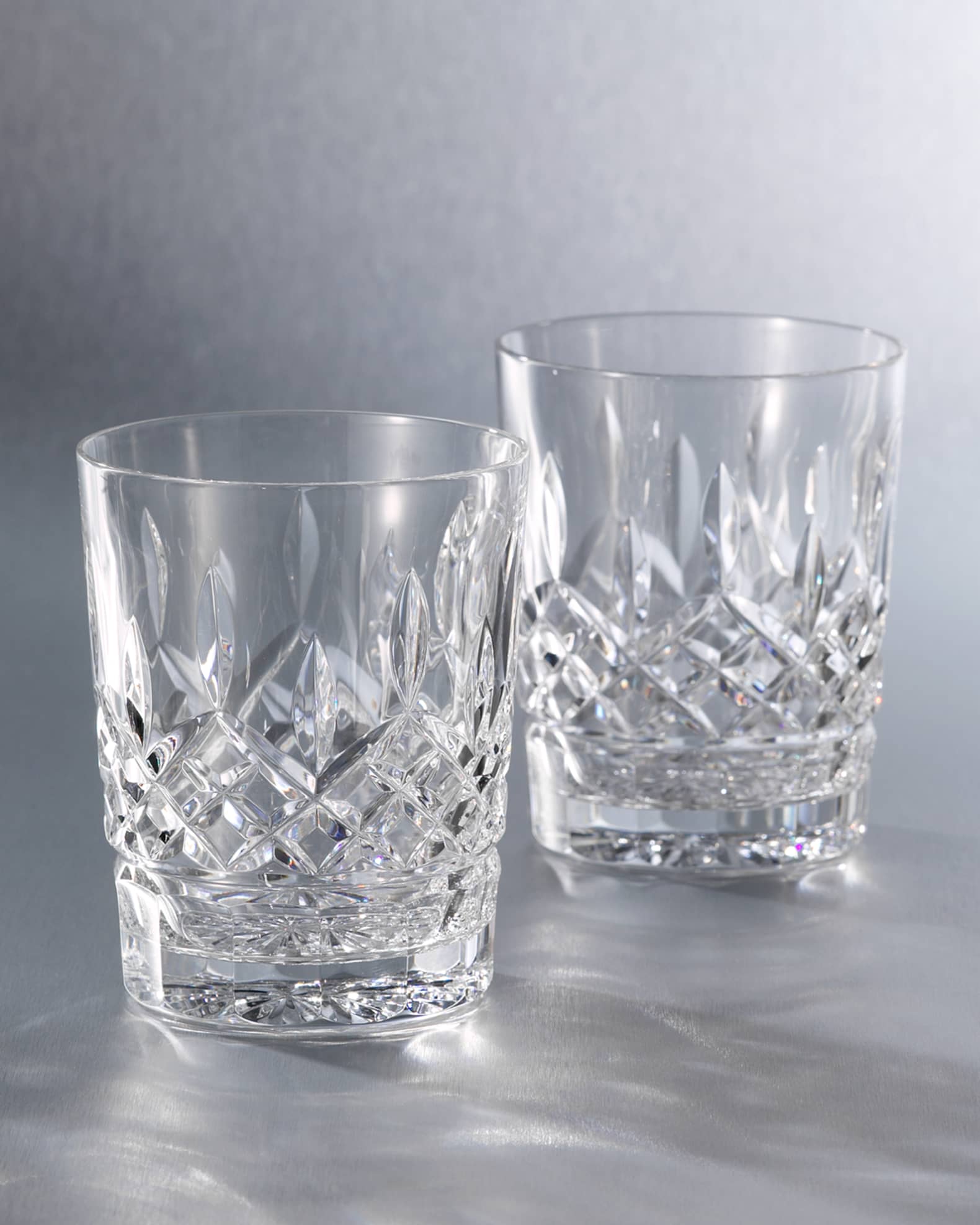 Waterford Crystal "Lismore" Crystal Double Old-Fashioned