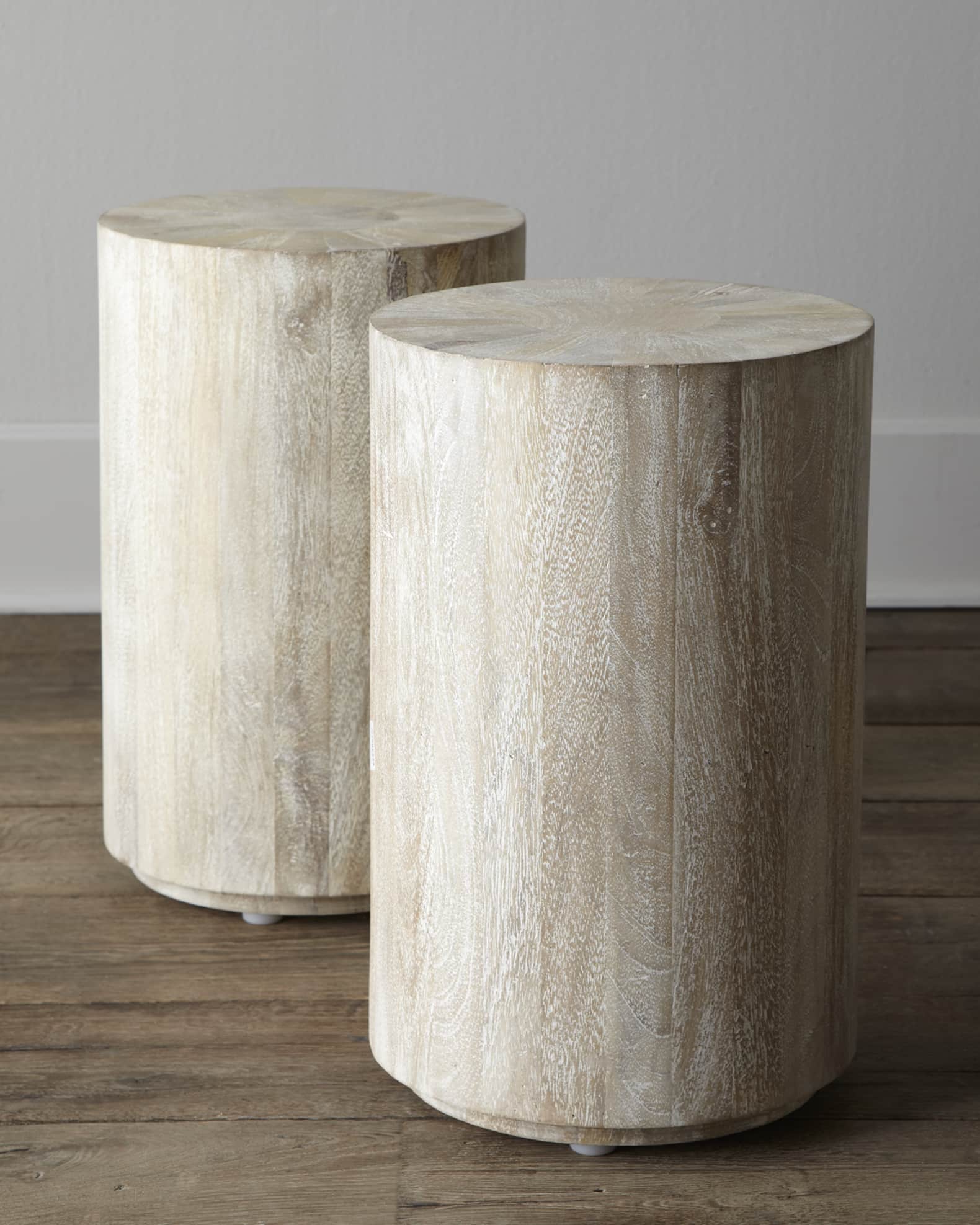 Global Views "Driftwood" Side Table