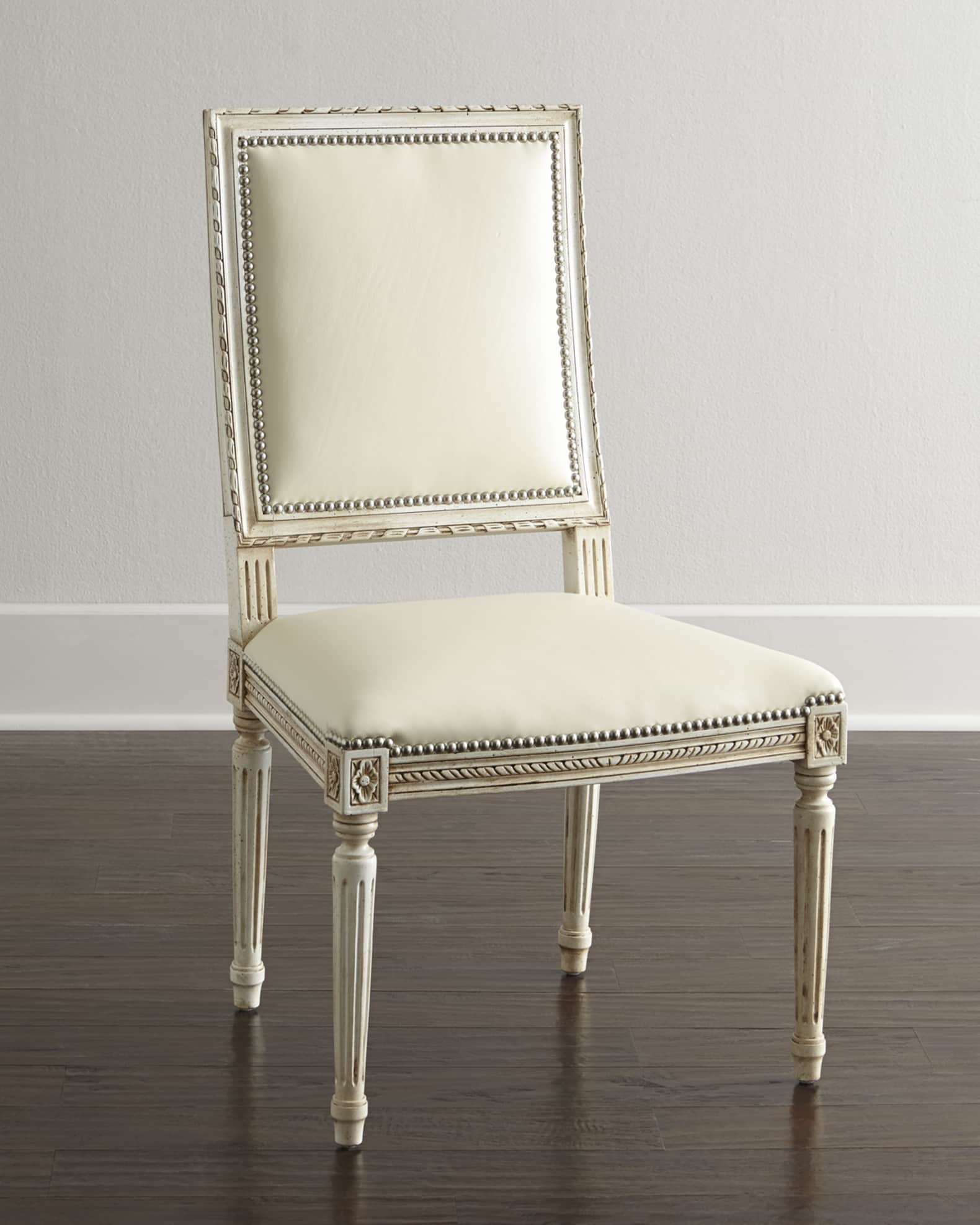 Massoud Melissa Leather Dining Chair