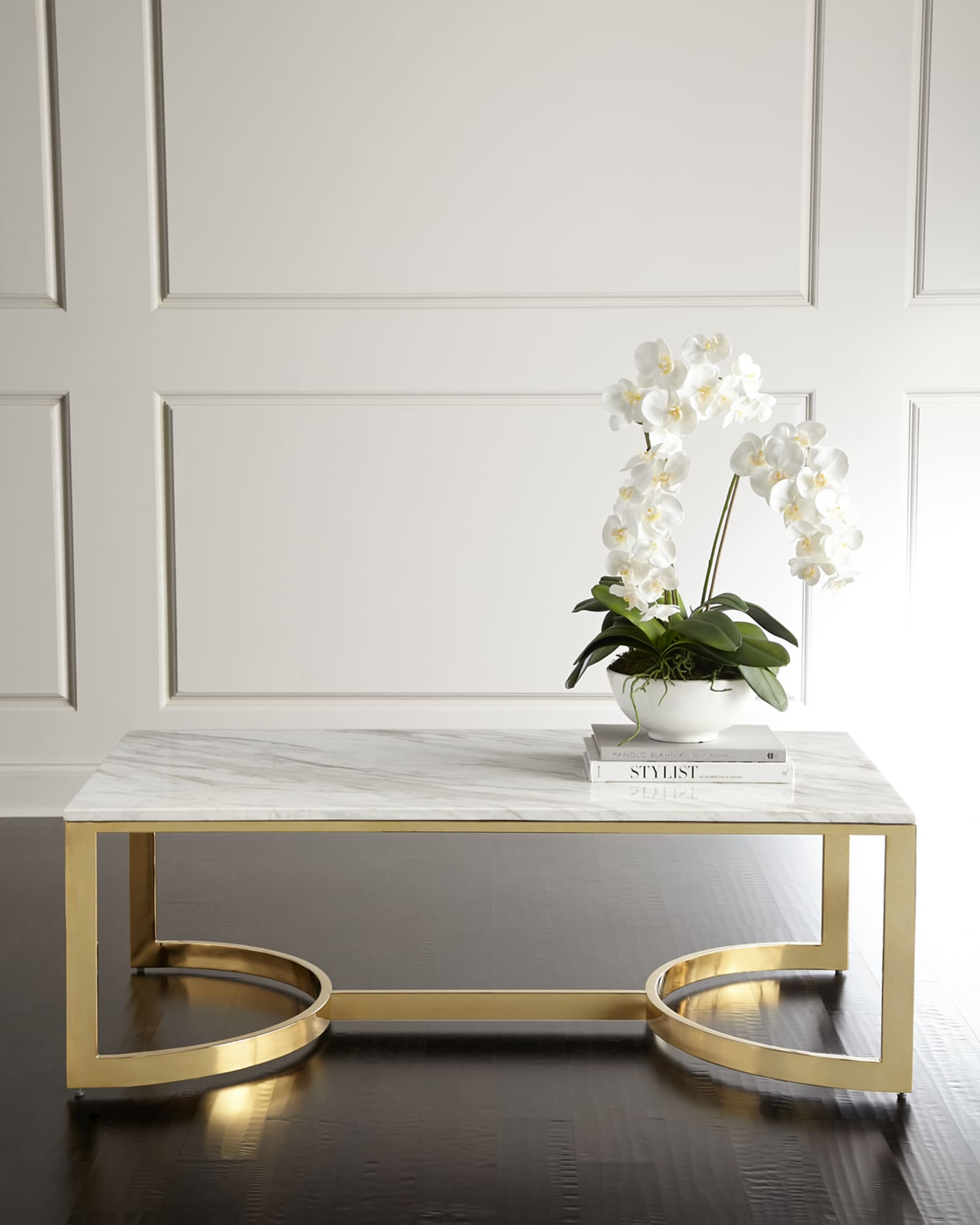 Bernhardt Marquis Marble Coffee Table