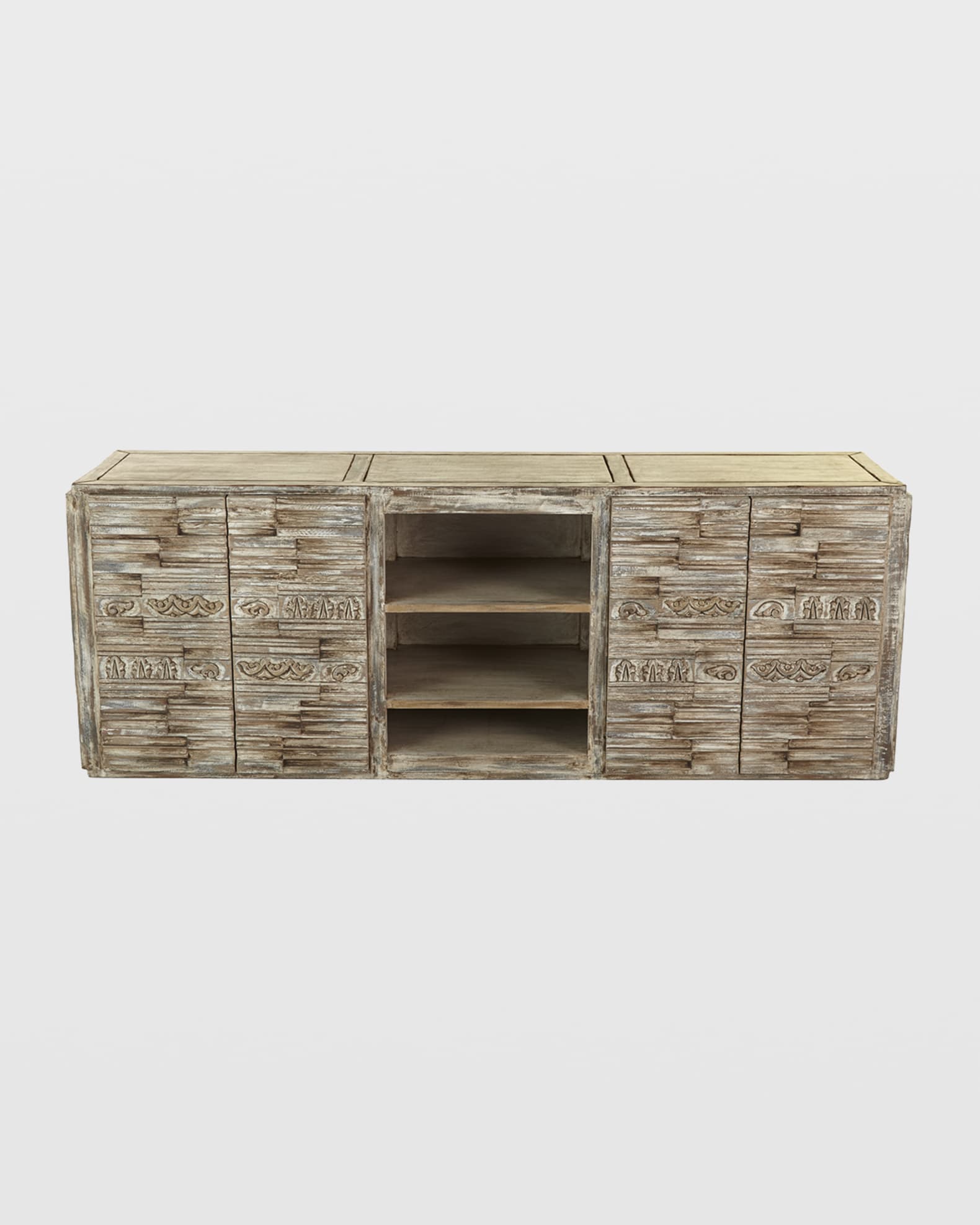 Gwen Carved Entertainment Console