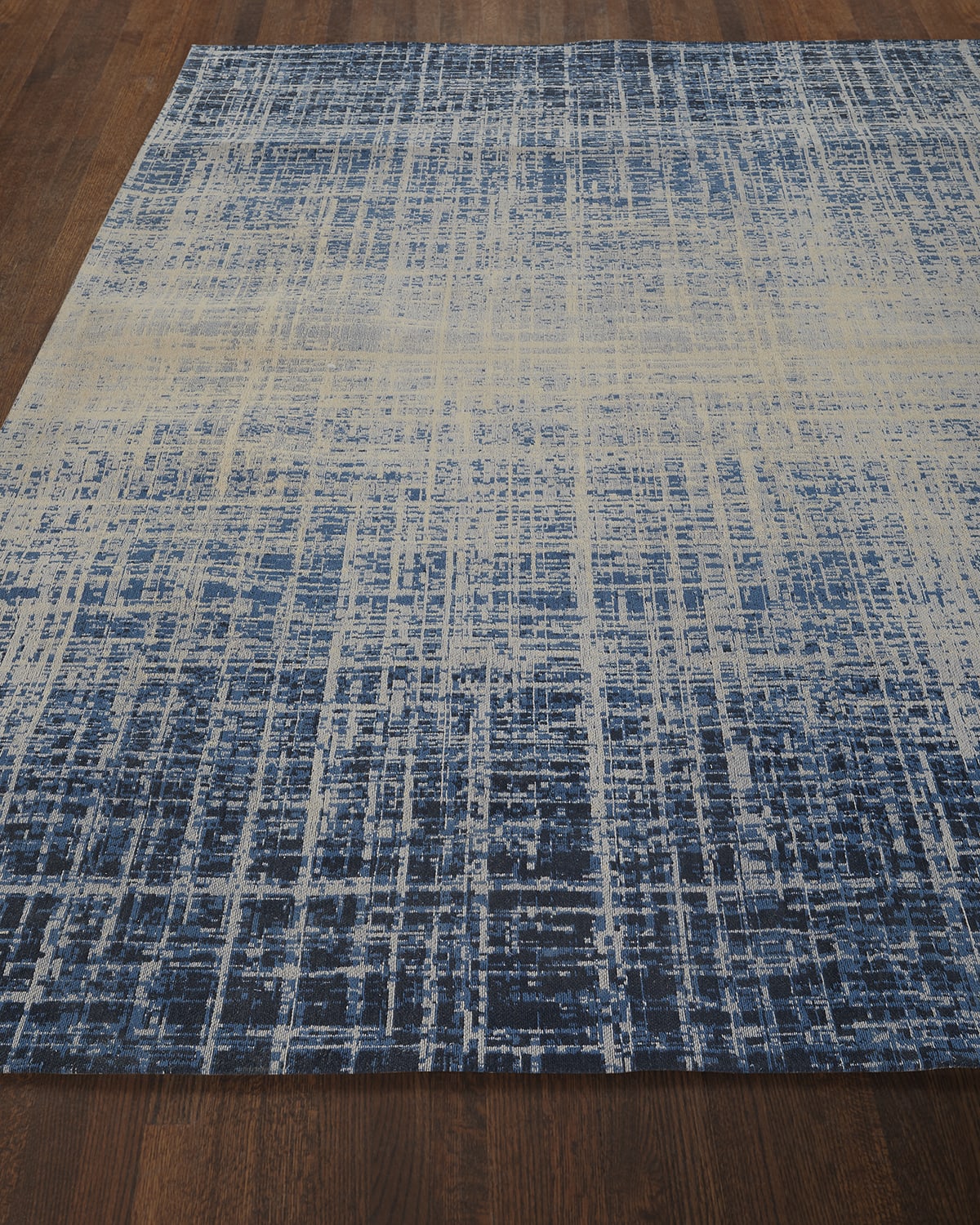 Blue Woven Rug