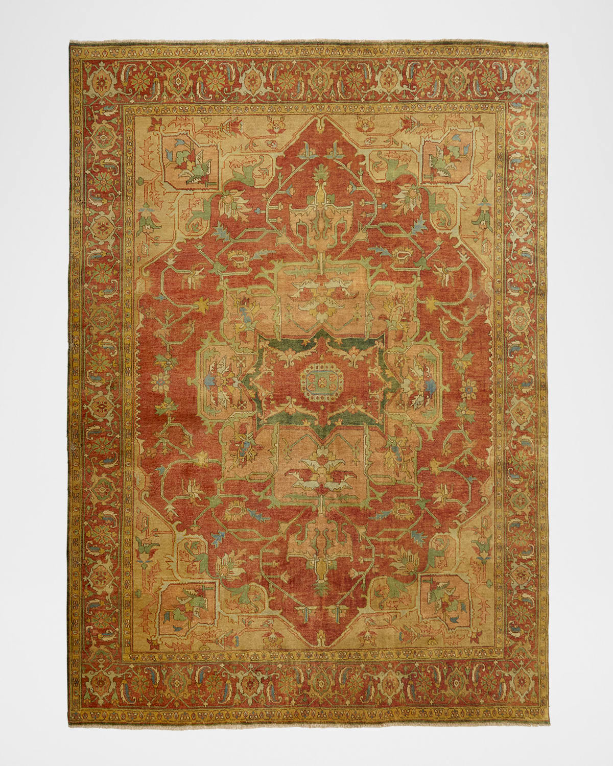Tribute Medallion Rug, 4' x 6'