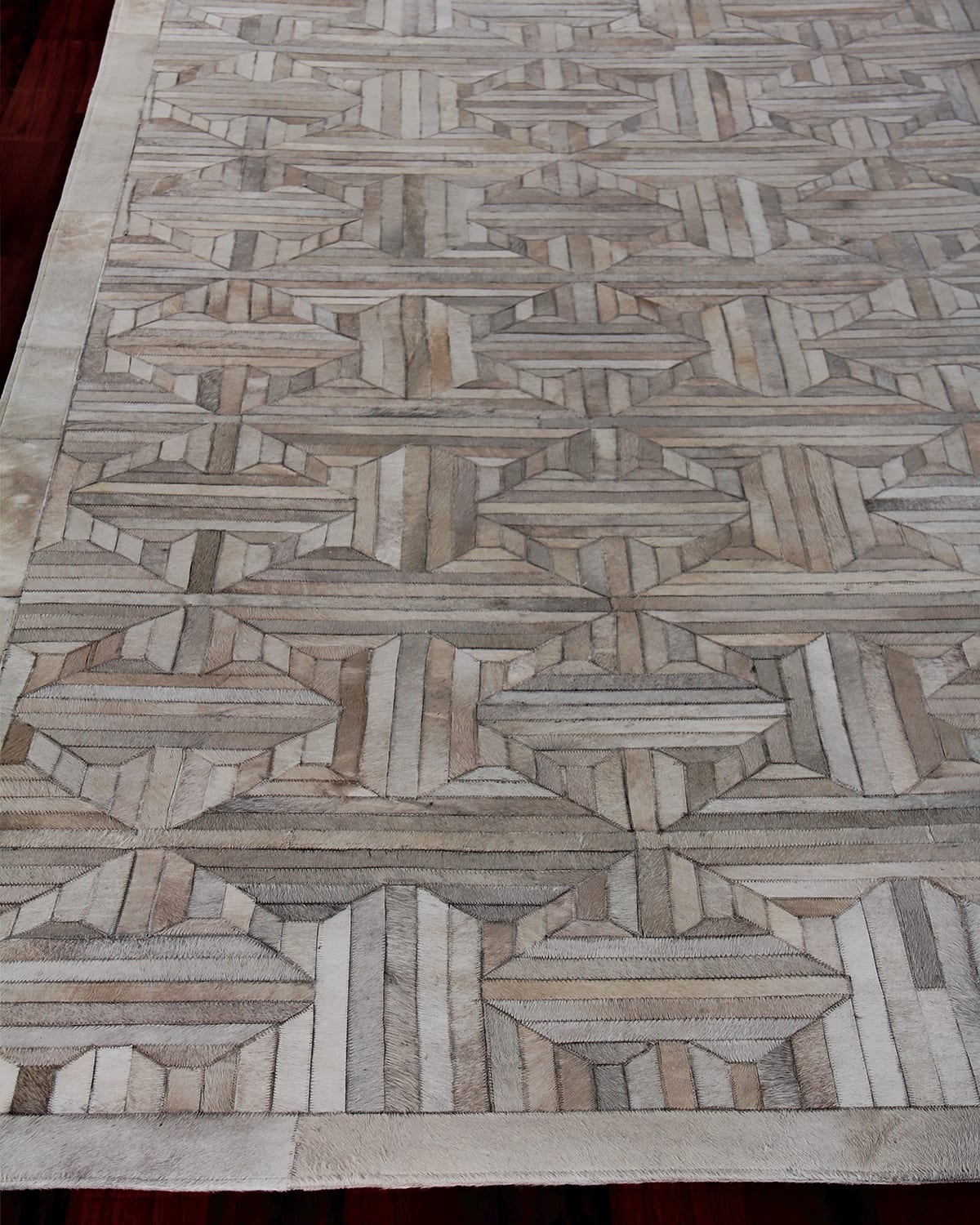 Mali Hairhide Rug, 8' x 11'