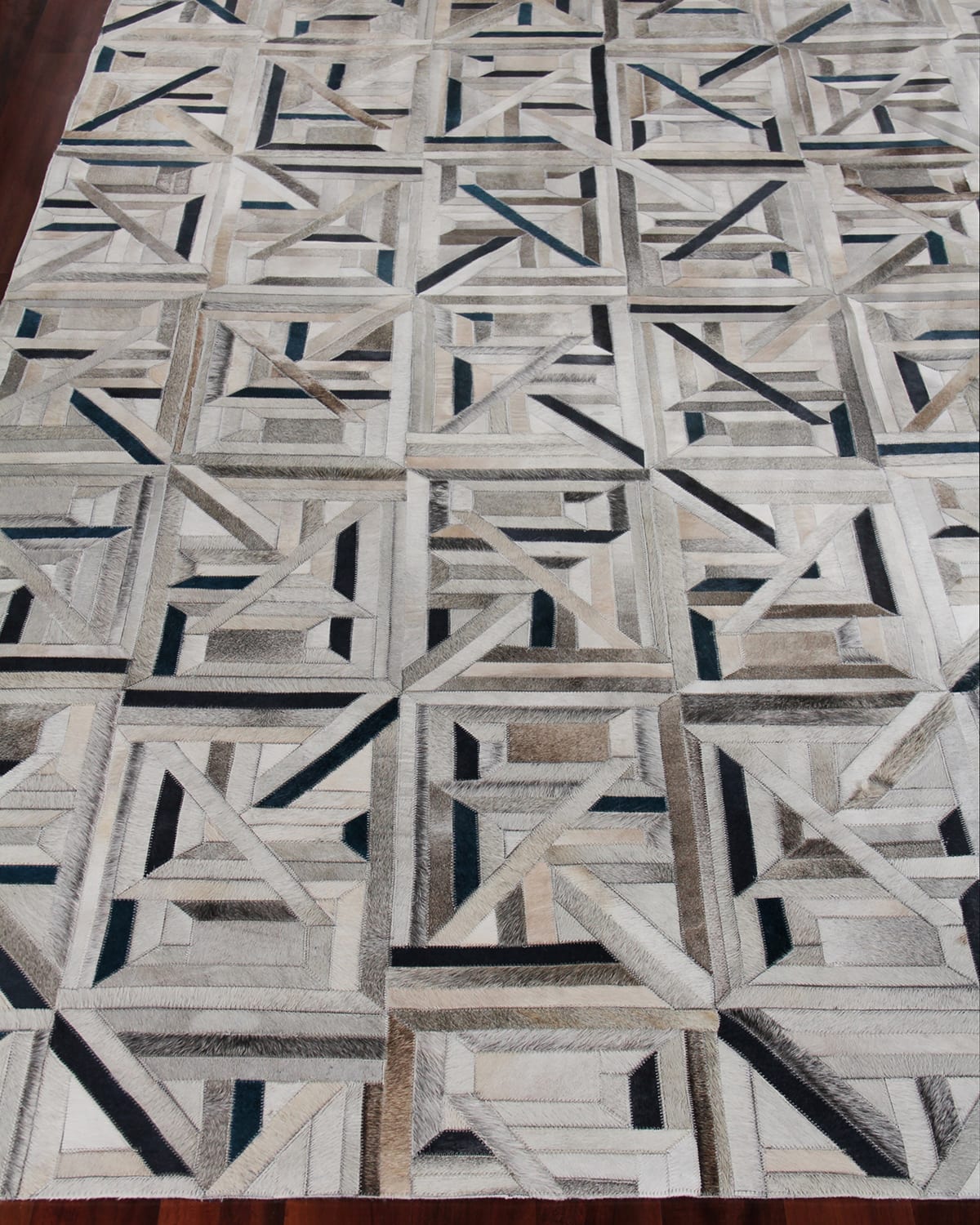 Dante Hairhide Rug, 8' x 11'