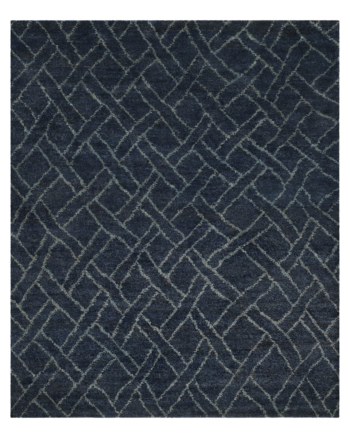 Fairfield Indigo Rug, 5' x 8'