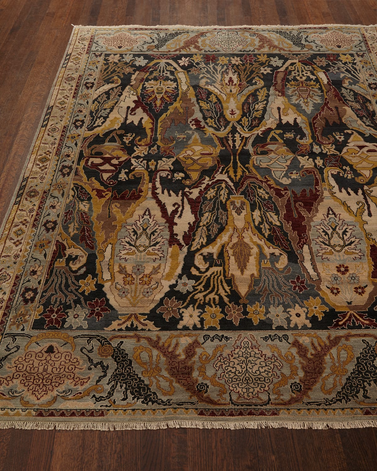 Hamilton Hand-Knotted Rug, 6' x 9'