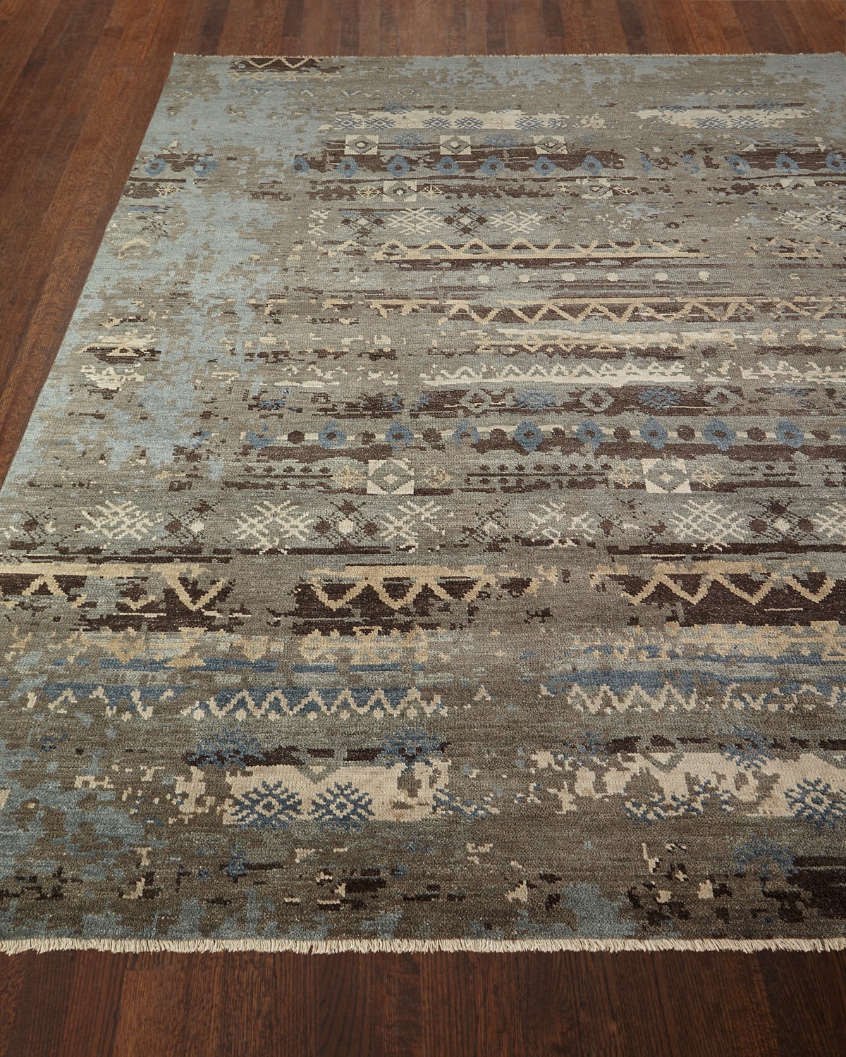 Denley River Hand-Knotted Rug, 6' x 9'