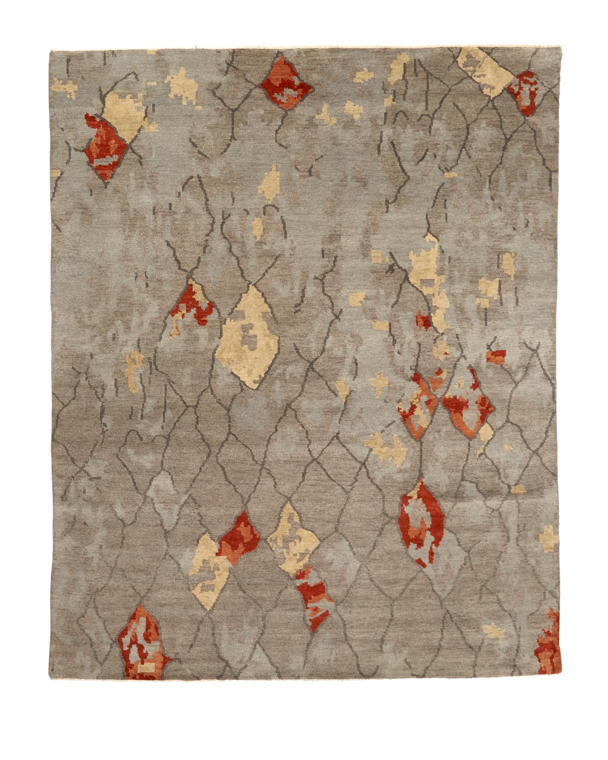 Abda Hand-Knotted Rug, 4' x 6'