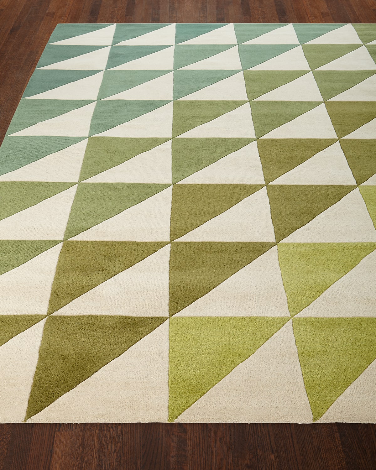 Fun Tiles Hand-Tufted Runner, 2' x 8'