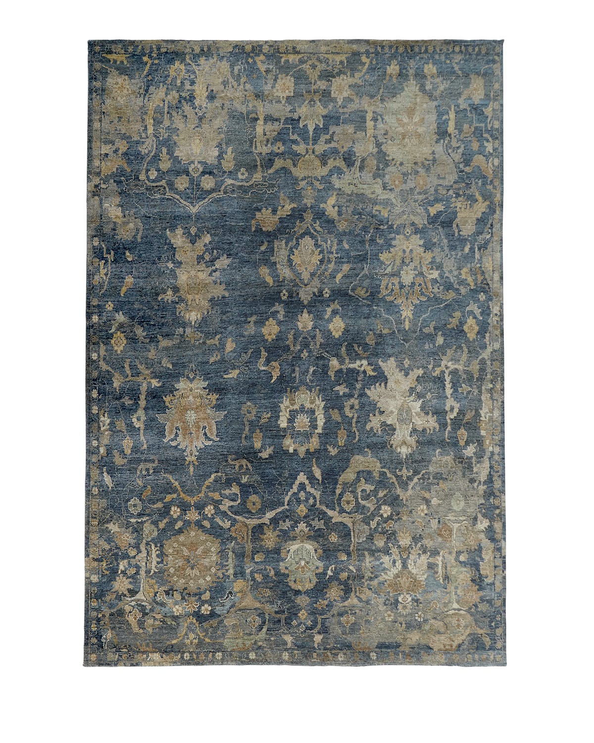 Williamsburg Hand-Knotted Rug, 10' x 14'
