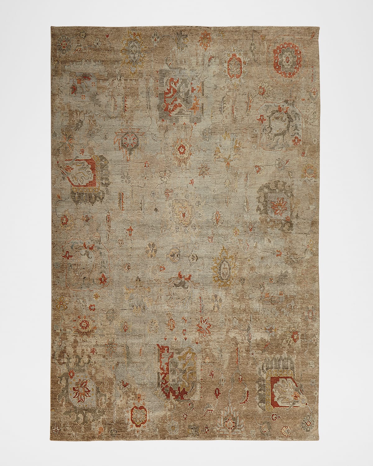Barron Hand-Knotted Rug, 4' x 6'