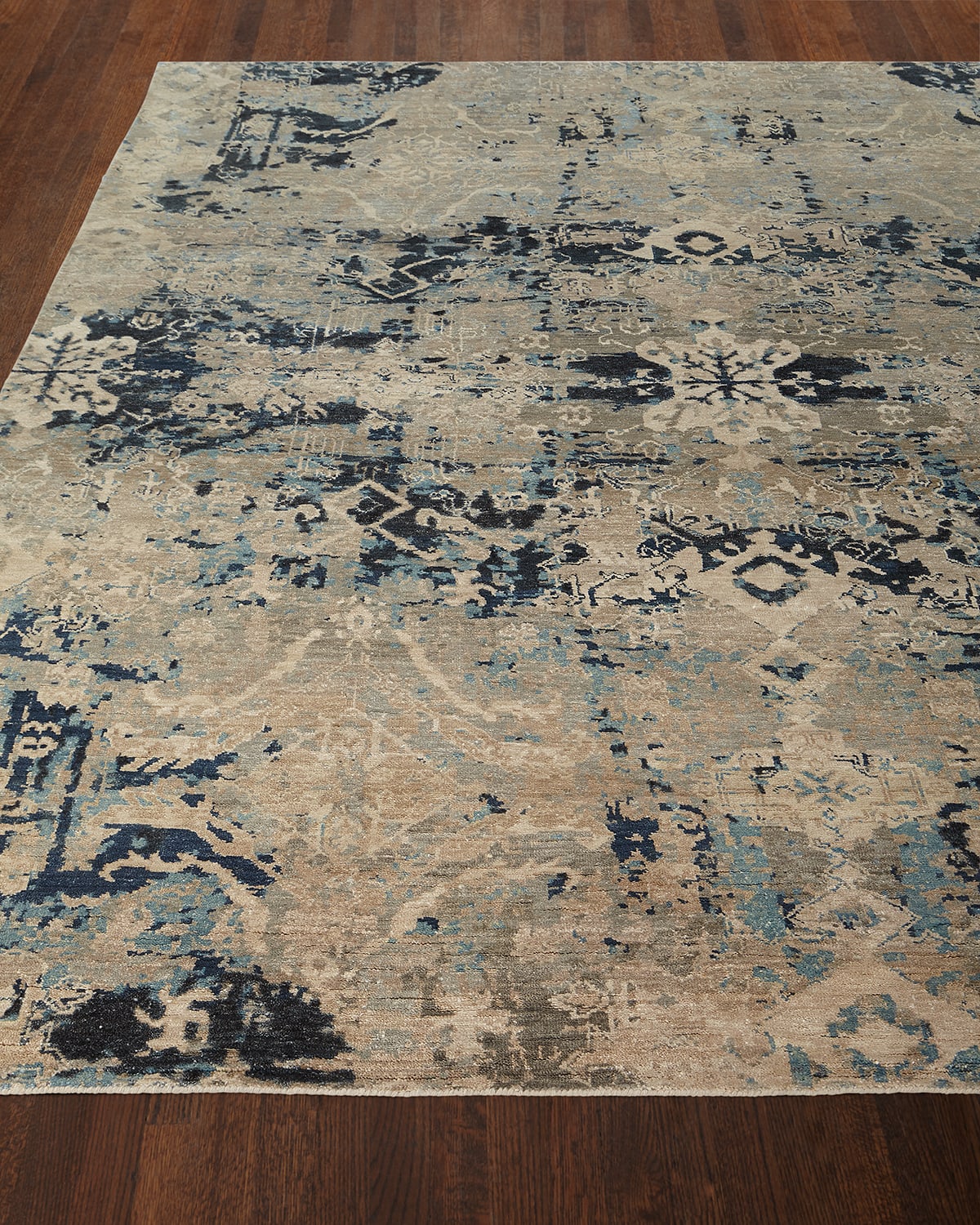 Zaffre Hand-Knotted Rug, 8' x 10'