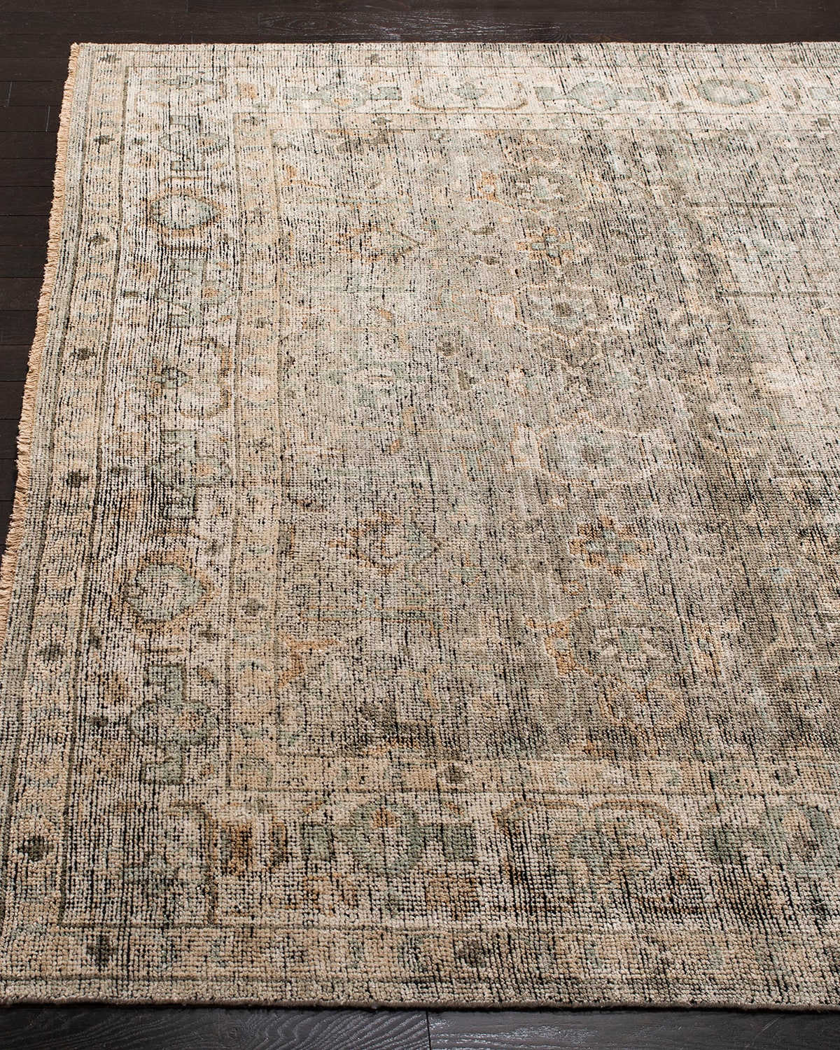 Rowan Hand-Knotted Wool Rug, 8' x 10'