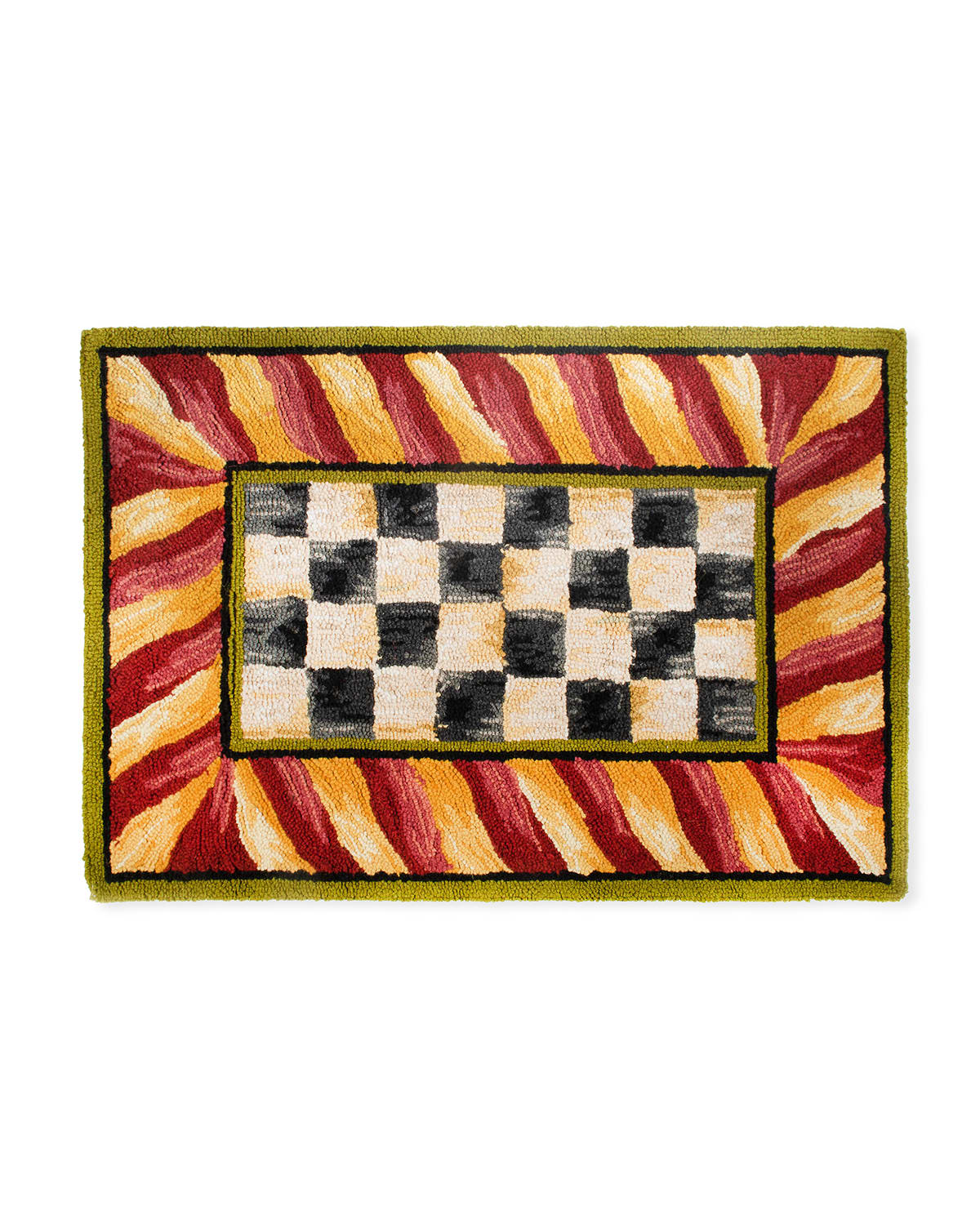 Courtly Check Rug, 2' x 3'