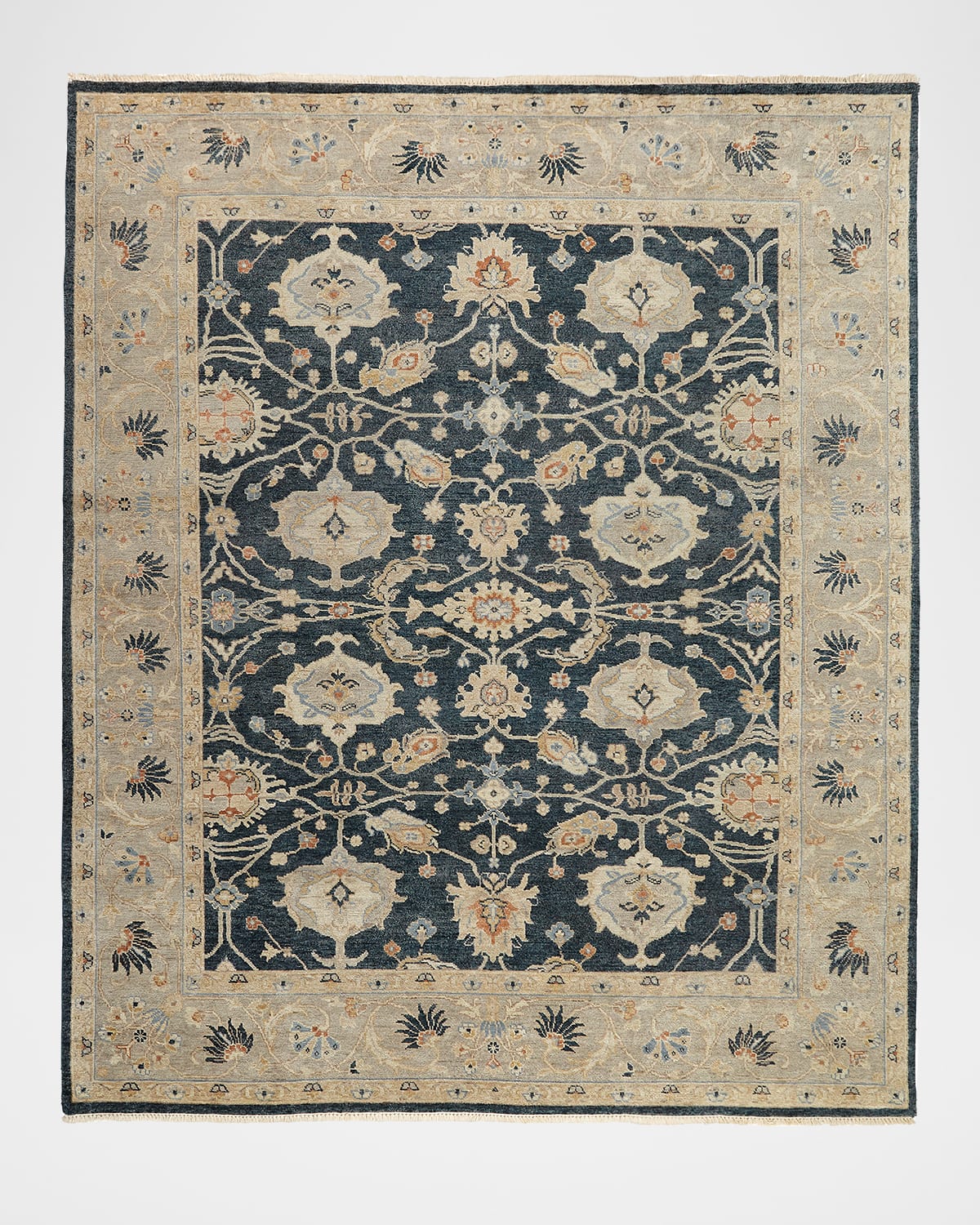 Estevan Hand-Knotted Oushak Rug, 10' x 14'