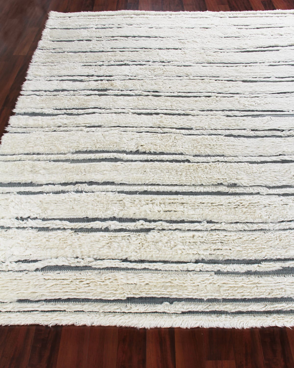 Romon Hand-Knotted Rug, 9' x 12'