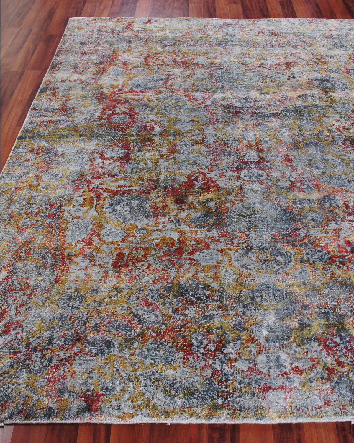 Grissim Hand-Knotted Area Rug, 6' x 9'