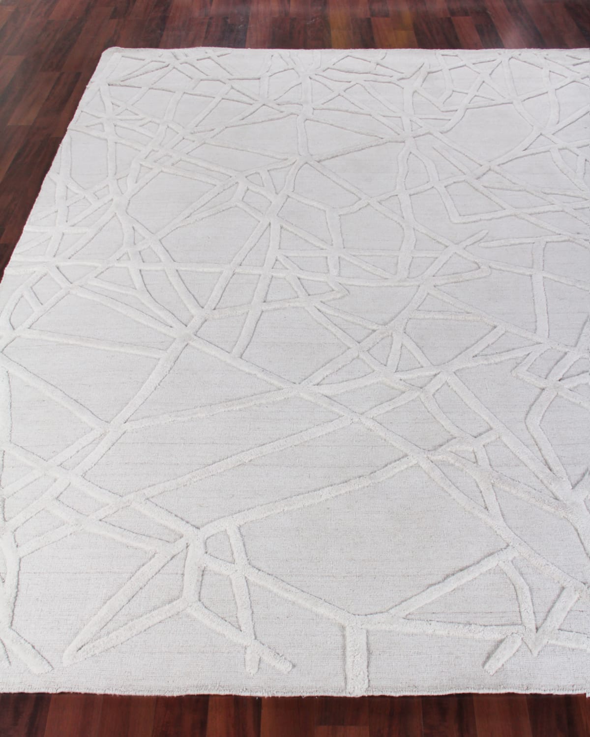 Georgia Hand-Woven Wool Area Rug, 10' x 14'