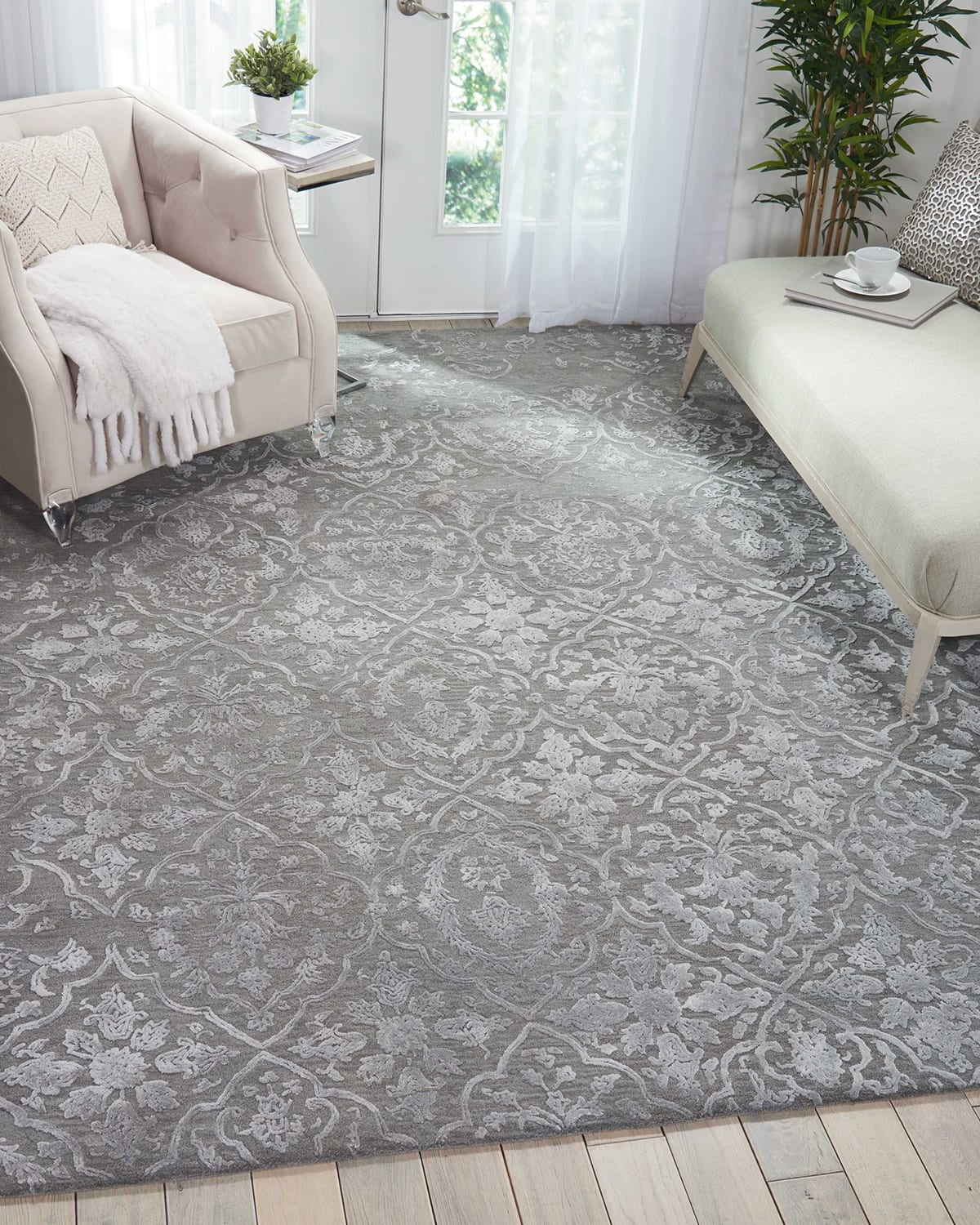 Shande Hand-Tufted Rug, 4' x 6'