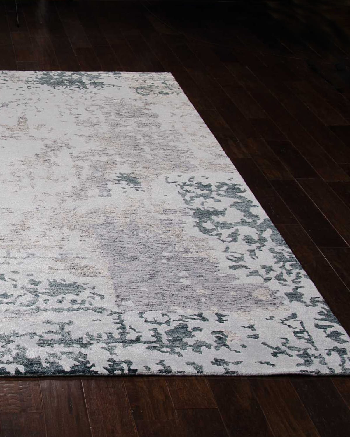Krystal Hand-Knotted Runner, 2' x 8'