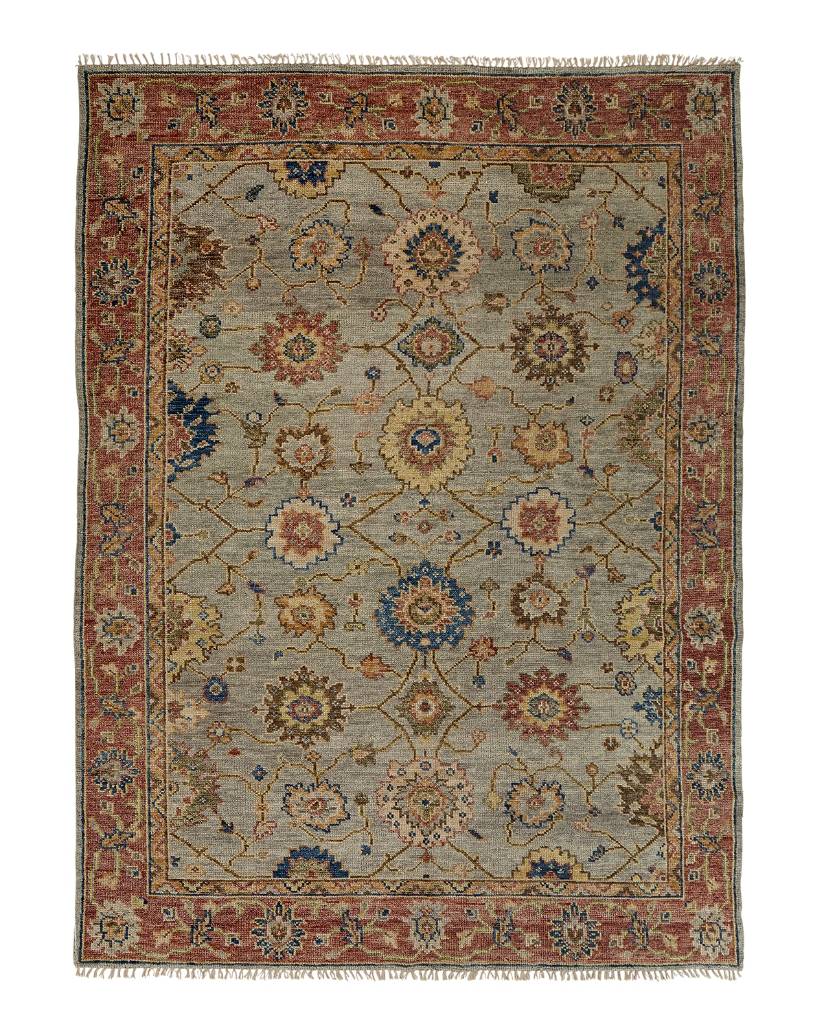 Addington Hand-Knotted Rug, 6' x 9'